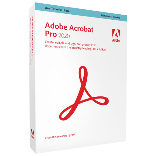 Adobe Acrobat Pro 2020 - 1 User - English