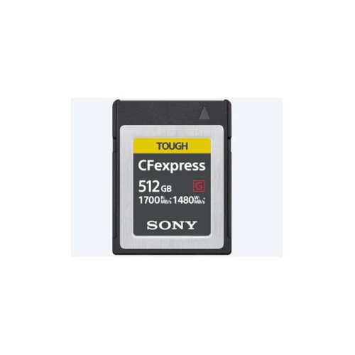 Carte mémoire CFEXPRESS TOUGH DE 512 Go DE Sony de type B