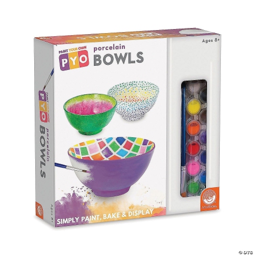 Mindware - Paint-Your-Own Porcelain Bowls