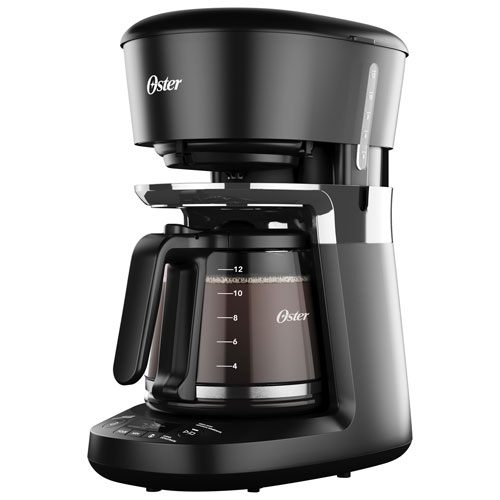 Oster Programmable Drip Coffee Maker - 12-Cup - Black