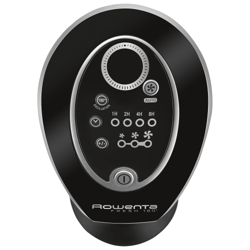 Ventilateur vertical oscillant Fresh 180 de Rowenta - Gris - Garantie de 1 an