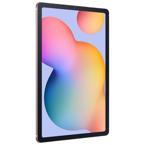 SAMSUNG  Galaxy Tab S6 Lite 10.4" 64GB Android Tablet With Exynos 9611 8-Core Processor - Chiffon - In Pink Surper Galaxy Tab S6 lite