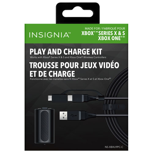 Image 8 of 9.. Insignia Play & Charge Kit for Xbox Series X|S & Xbox One