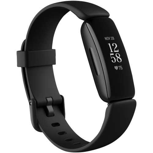 Bracelet pour le sport avec suivi de fréquence cardiaque 24/7 Inspire 2 de Fitbit - Noir