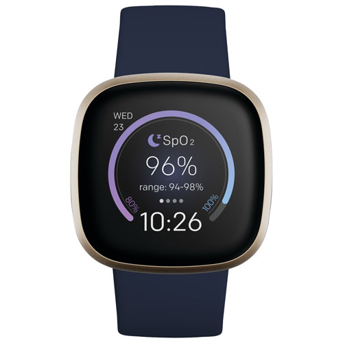 Fitbit Versa 3 Smartwatch with Voice Assistant, GPS & 24/7 Heart