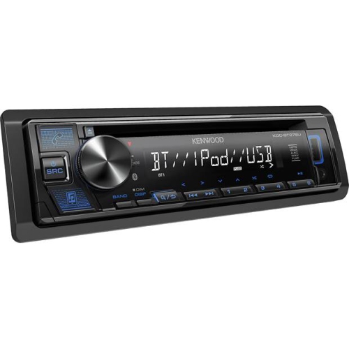 Kenwood KDC-BT278U - Car Multimedia Receiver with CD Player and Bluetooth 4.2, Black