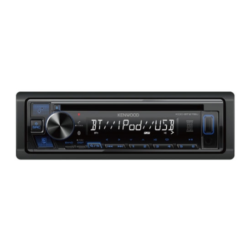 Kenwood KDC-BT278U - Car Multimedia Receiver with CD Player and Bluetooth 4.2, Black