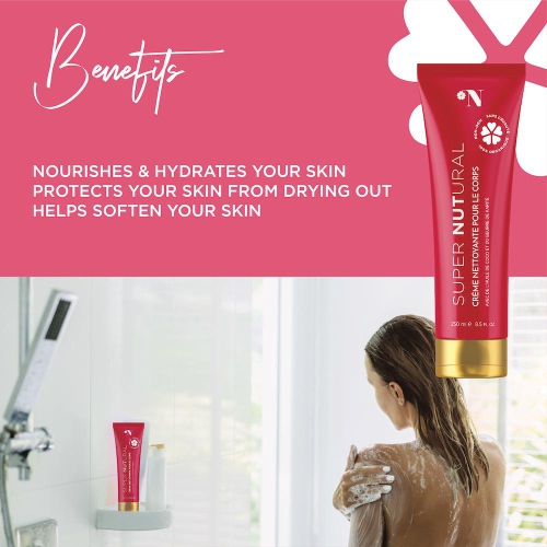Beauty Nut SUPER NUTURAL Cream Body Wash - 250ML