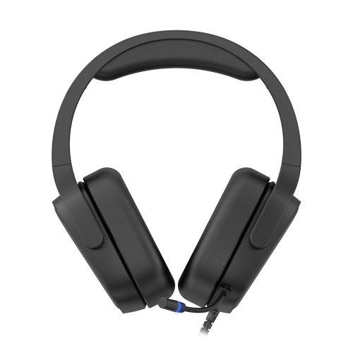 Havit H2029U USB7.1 super 50MM unit speaker, 3D surround stereo sound, LED lighting professional gaming headset_Black