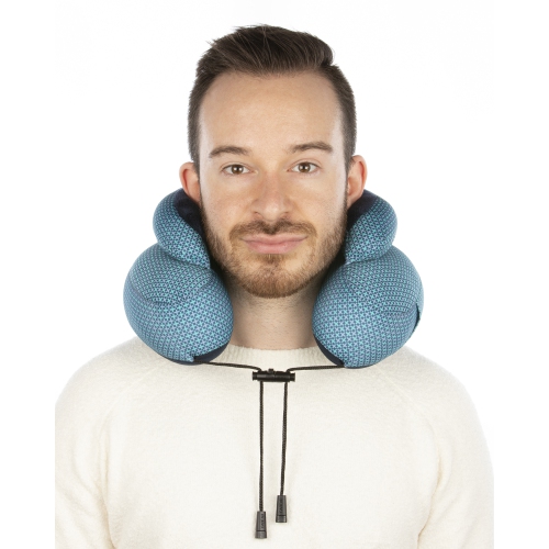 Cabeau - Evolution Microbead - Oreiller de Voyage - Bleu