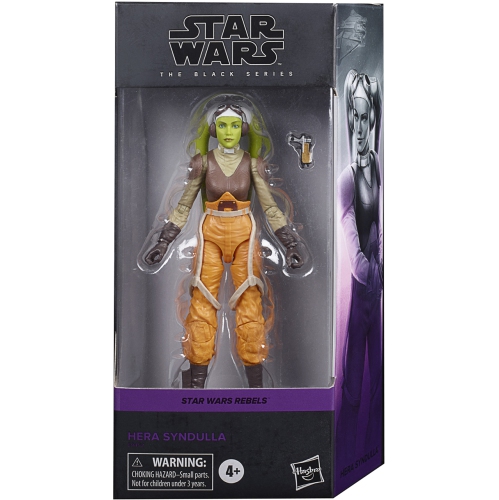 STAR WARS  The Series 6 Inch Action Figure Rebels - Hera Syndulla Reissue In Black Love the figure and the condition it came