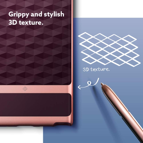 Caseology Parallax for Samsung Galaxy Note 20 Ultra Case 5G - Burgundy