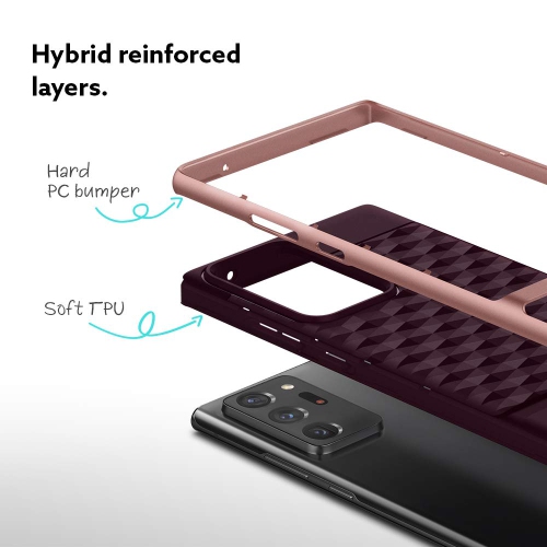 Caseology Parallax for Samsung Galaxy Note 20 Ultra Case 5G - Burgundy