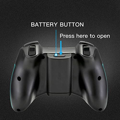 Vista,TV Box Portable Windows XP//7//8//8.1//10 PS3 Android Wireless Controller EasySMX 2.4 G PC PS3 Gamepads with Vibration Fire Button Range up to 10m Support PC