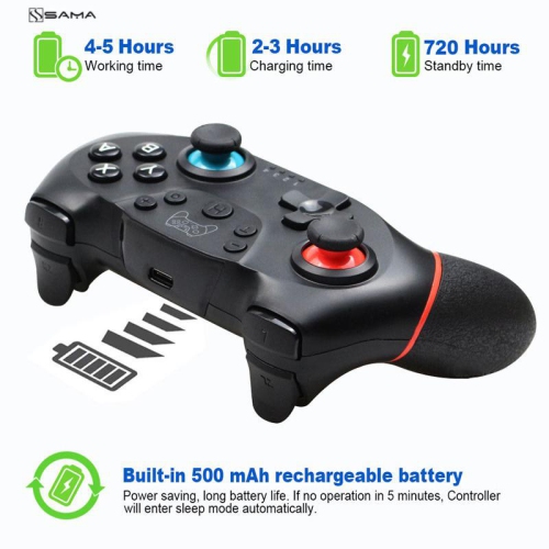 Wireless Switch Pro Controller for Nintendo,Remote Pro Controller Gamepad Joypad,Joystick for Nintendo Switch Console,