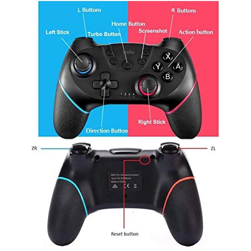 Wireless Switch Pro Controller for Nintendo,Remote Pro Controller Gamepad Joypad,Joystick for Nintendo Switch Console,
