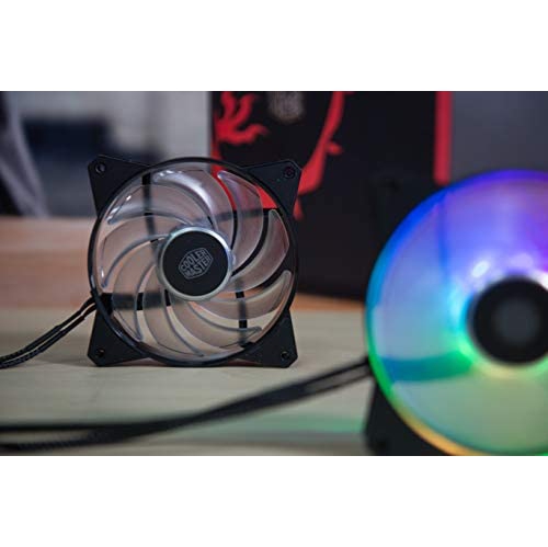 Cooler Master R4-120R-20PC-R1 Master Fan MF120R Air Balance ARGB- 120mm Addressable ARGB Case Fan Computer Cases CPU