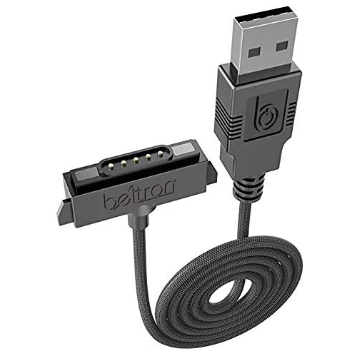 Sonim – Chargeur XP5/XP6/XP7, câble de chargement/synchronisation USB tressé robuste avec contacts magnétiques pour Sonim