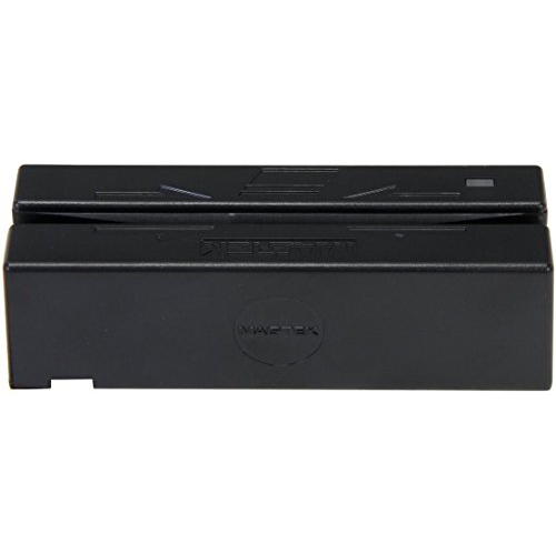 MagTek – lecteur de cartes à bande magnétique double à 21040145 connecteurs SureSwipe avec câble d’interface USB de 6 pi, 60 po/s de balayage