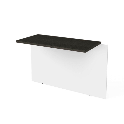 Pro-Concept Plus Desk Bridge - White & Deep Grey