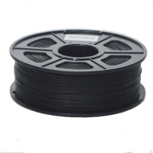 Filament ABS noir couleur pour imprimante 3D, filament ABS 1,75 MM, précision dimensionnelle +/- 0.02 mm, 2.2 LB
