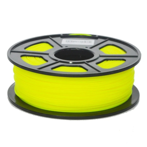 Filament ABS jaune couleur pour imprimante 3D, filament ABS 1,75 MM, précision dimensionnelle +/- 0.02 mm, 2.2 LB