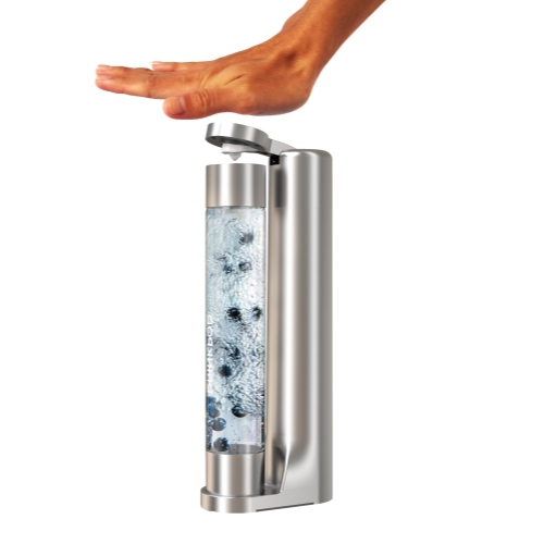 Drinkpod FIZZpod Soda Maker - Fizzy Drink Machine with 3 PET Bottles, 3 Caps, 1 Carbonator Cap and Manual - Make Homemade Sparkle Water, Juice,