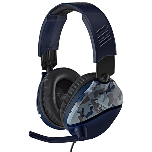 Turtle Beach Ear Force Recon 70 Over-Ear Gaming Headset - Blue Camo