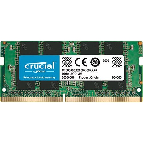 Crucial 32GB Single DDR4 3200 MT/s CL22 SODIMM 260-Pin Memory -  CT32G4SFD832A