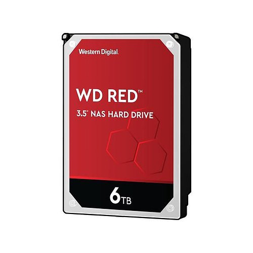 WD Red 6TB NAS Internal Hard Drive - 5400 RPM Class, SATA 6Gb/s