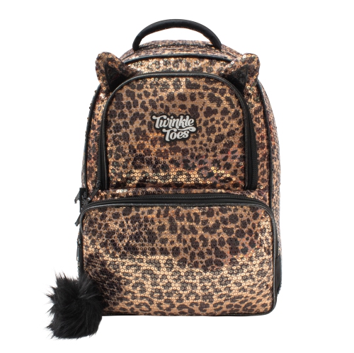 girls leopard backpack
