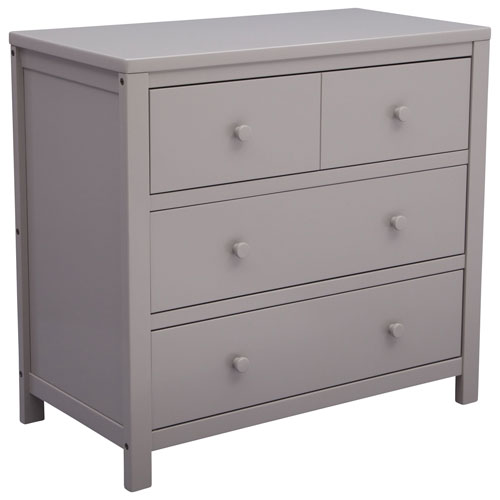 Commode moderne à 3 tiroirs pour enfants Cambridge de Delta Children - Gris