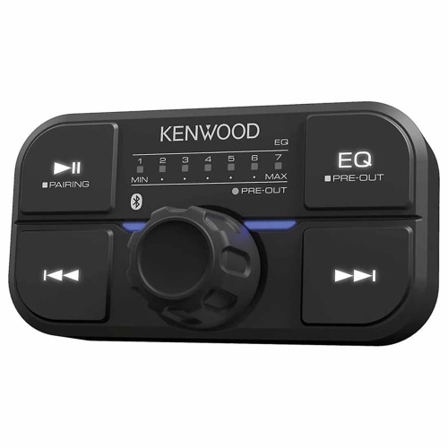 Kenwood KAC-M5024BT - Compact 4-Channel Digital Amplifier, Bluetooth, Black