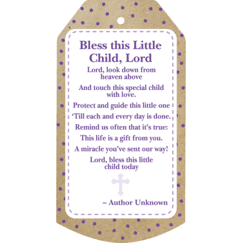 Classier Serenity Lamb w/ Crib Cross - Girl