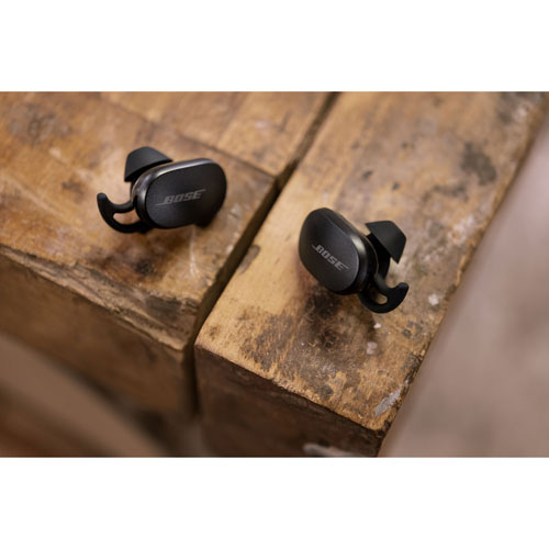 Bose QuietComfort In-Ear Noise Cancelling Truly Wireless Headphones - Black