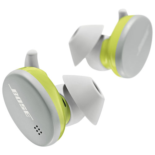 Écouteurs boutons 100 % sans fil sport de Bose - Blanc glacier