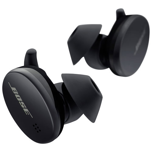 Écouteurs boutons 100 % sans fil sport de Bose - Noir