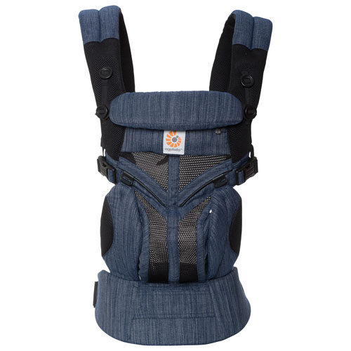Porte-bébé en tissu maillé aéré à quatre positions Omni 360 Cool Air Mesh d'Ergobaby - Indigo