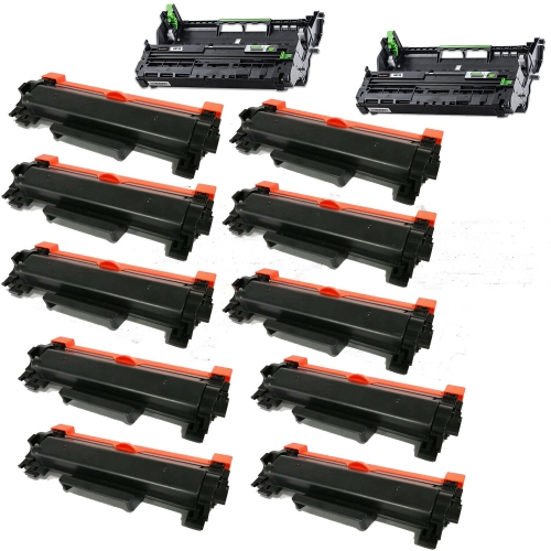 10TN760+2DR730 (8Toner+2 DRUM Unit) fit For Brother DCPL2550DW HL
