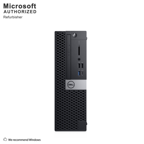 Dell OptiPlex 7070 SFF, Intel Core i7 9700 up to 4.7 GHz (8-Core), 16 GB DDR4 RAM, 512 GB SSD, Windows 10 Pro 64 Bit (EN/FR/ES) by DELL - Refurbished condition - Image 2