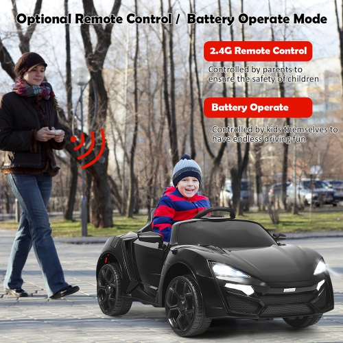 Voiture électrique pour enfant 12V Costway – 2,4G, MP3