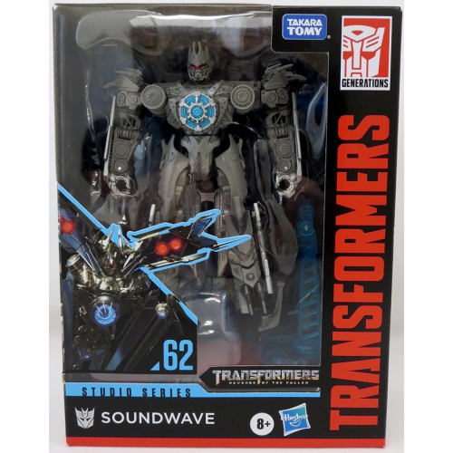 Transformers Studio Series 6 Inch Action Figure Deluxe Class - TF2 Soundwave #62