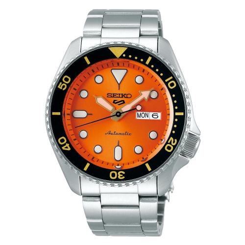 Seiko 5 Sports Automatic Orange Dial Men s Watch SRPD59K1 Best Buy Canada