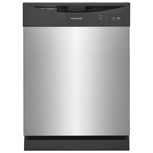 Frigidaire 24" 62dB Built-In Dishwasher - Stainless Steel