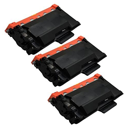 3 Pack TN850 High yield Compatible for Brother DCP-L5500DN,DCP-L5600DN, DCP-L5650DN, HL-L5000D, HL-L5100DN, HL-L5200DW, HL-L5200DWT, HL-L6200DW, HL-L