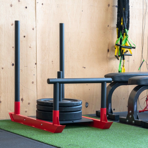PRISP Weighted Power Sled for Speed and Strength Training - Push and Pull Prowler