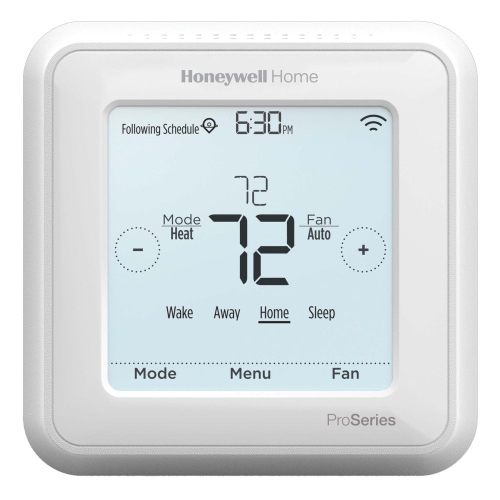 Honeywell Lyric T6 Pro Wi-Fi Smart Thermostat - 2 Heat/1 Cool Heat Pump