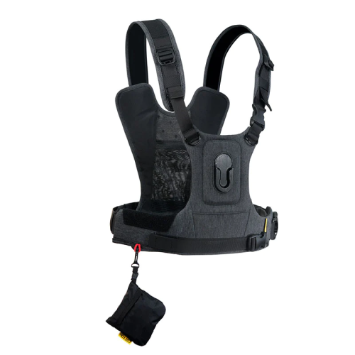 Cotton Carrier CCS G3 Camera Harness System for One Camera - Grey