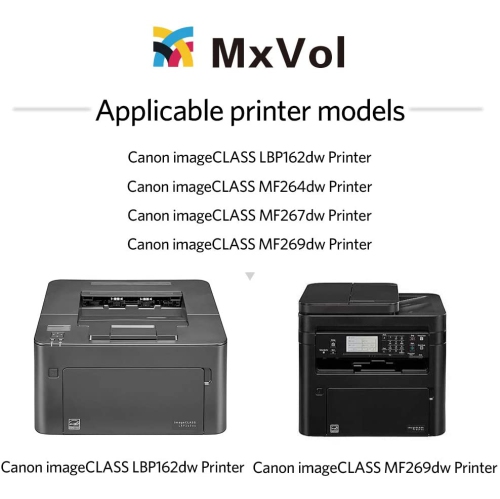MxVol Compatible Canon 051H 051 CRG-051H High Capacity Toner Cartridge, High Yield 4,100 Pages Cartridge Replacement