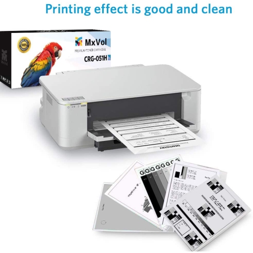 MxVol Compatible Canon 051H 051 CRG-051H High Capacity Toner Cartridge, High Yield 4,100 Pages Cartridge Replacement